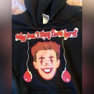 Isaac Dunbar concert hoody